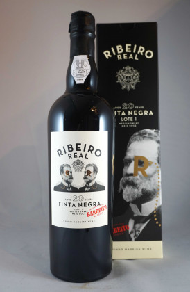 Barbeito Madeira "Ribeiro Real Lote 1 " Tinta Negra 20 Years Old 750ml.